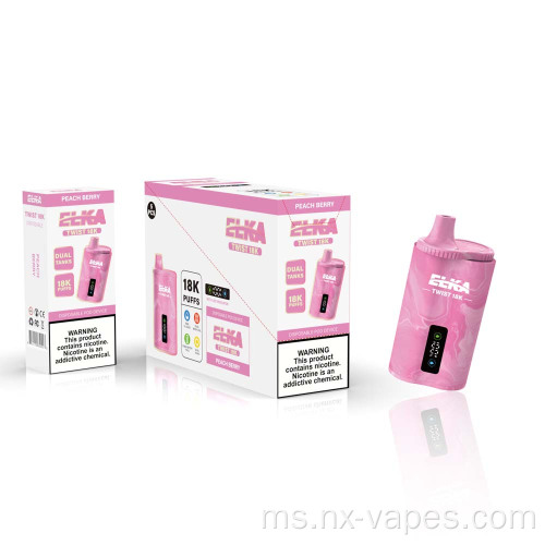 Luckee Elka Twist 18000 Puff Pucuk Harga Vape